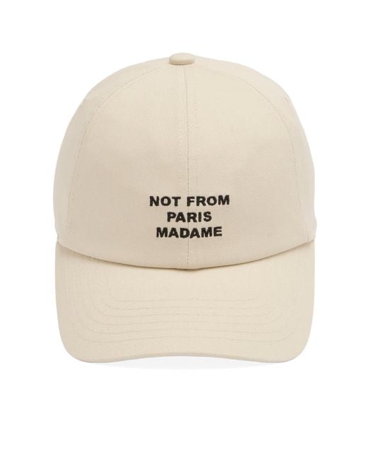 Drole de Monsieur Natural Slogan Logo Cap for men