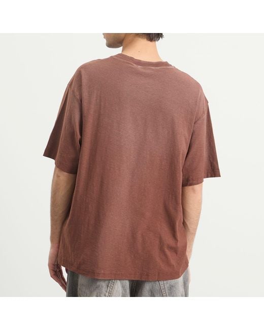 Acne Brown Small 1996 Short Sleeve T-Shirt for men