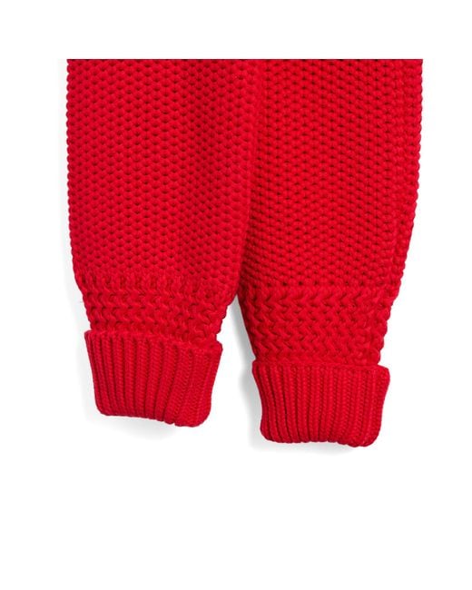 YMC Red Sleeve Scarf
