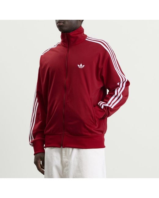 Adidas Red Firebird Tracktop for men