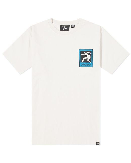 by Parra White Pigeon Legs T-Shirt for men