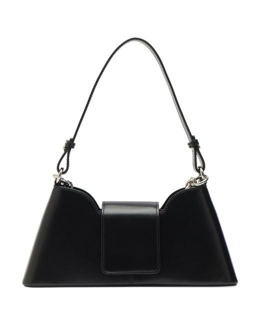Justine Clenquet Black Marla Evening Chain Bag