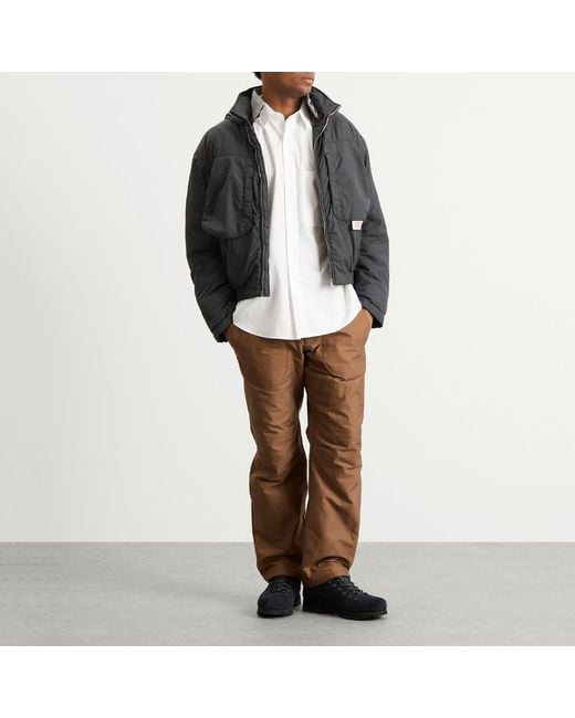 RANRA Brown Neve Canvas Cotton Pants for men