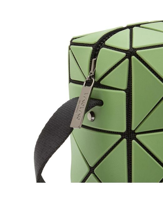 Issey Miyake Green Cuboid Shoulder Bag