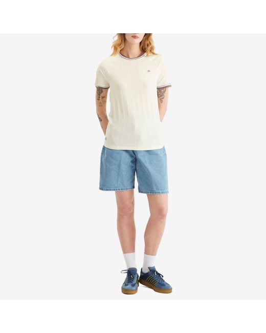 adidas X Clot T-Shirt Ii in Natural | Lyst UK
