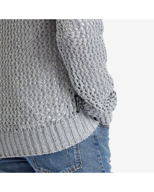 Won Hundred Gray Ryder Crew Neck Jumper for men