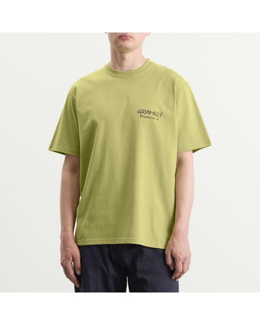 Gramicci Green Earth T-Shirt for men