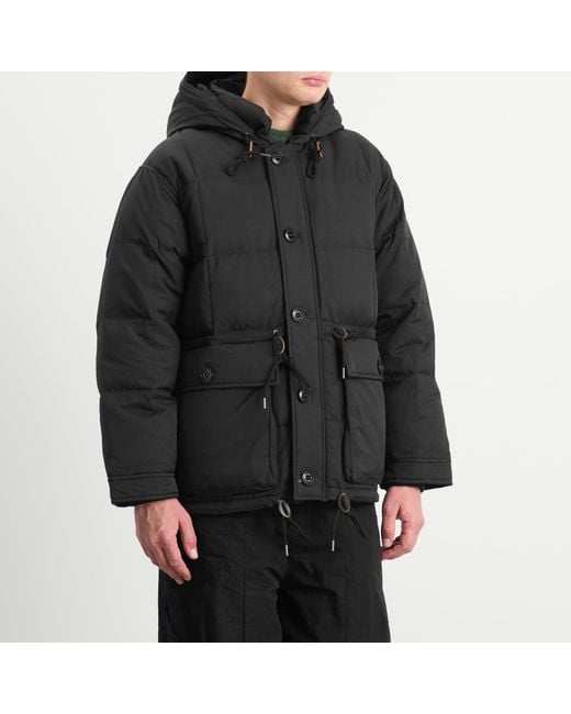 FRIZMWORKS Black Karakoram Down Parka Jacket for men