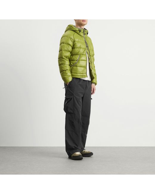 KA_YO_Prototype Gray Parachute Cargo Mix Trousers for men