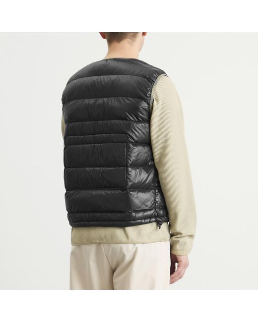 KA_YO_Prototype Black Lightweight Down Vest for men