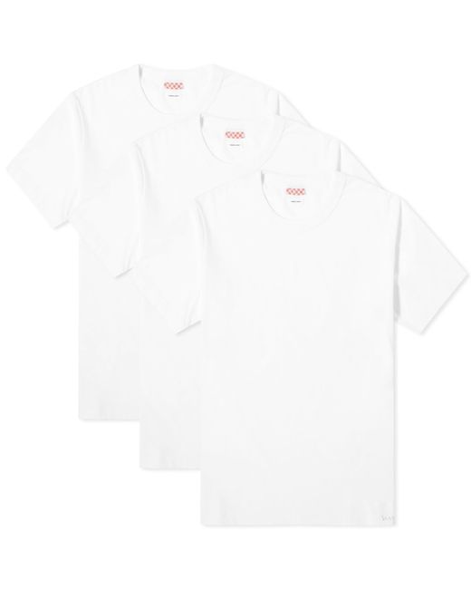 Visvim White Sublig Wide T-Shirt for men
