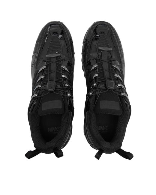 MM6 by Maison Martin Margiela Black Mm6 Acs Pro Trail Running Shoes Women for men