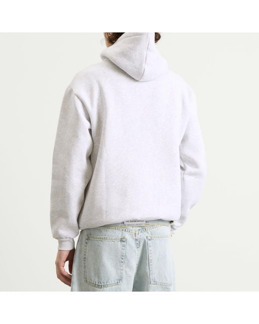 Butter Goods White X Peanuts Spike Logo Hoodie for men