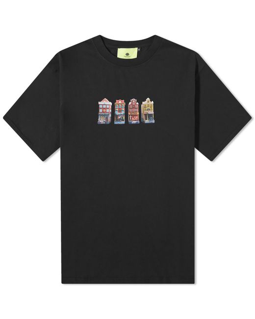 New Amsterdam Surf Association Black Souvenir T-Shirt for men