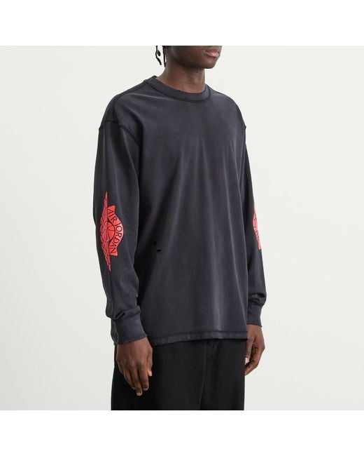 Nike Black Rare Air 85' Long Sleeve T-Shirt for men