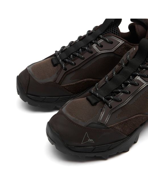 Roa Black Lhakpa Hiking Sneakers for men