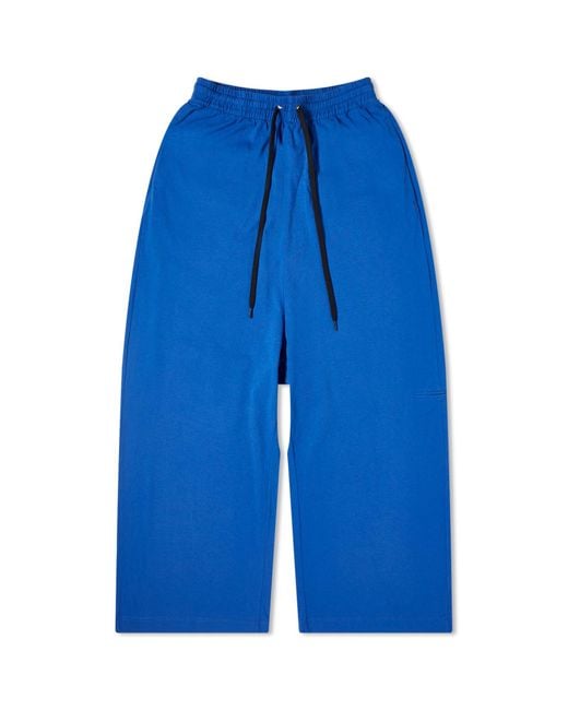 MM6 by Maison Martin Margiela Blue Oversized Sweatpants