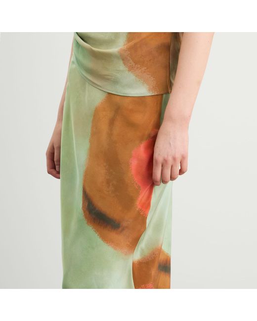 Sir Green Calle Midi Skirt
