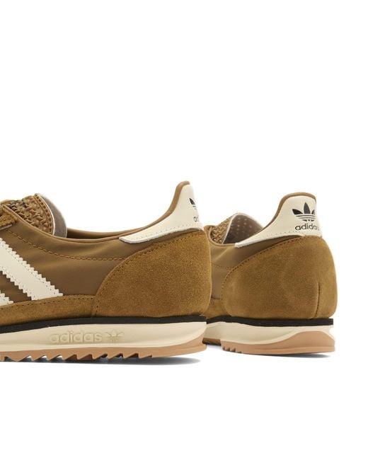 スニーカー adidas SL 72 OG Cream Brown adidas Originals SL 72 OG sneakers in dark brown and cream