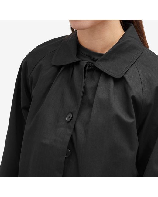 Peachy Den Black Cheri Mac Coat