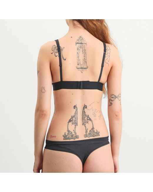 Skims Black Fits Everybody Bundle Thong 5 Pack
