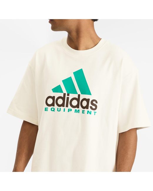 Adidas White Eqt T-Shirt for men