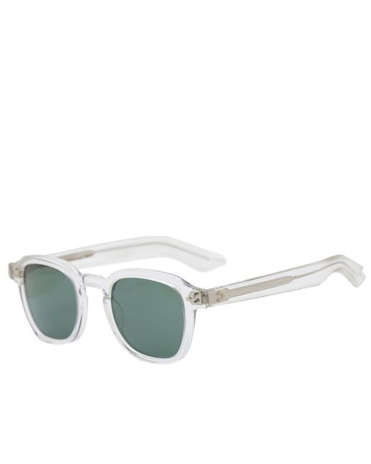Moscot White Momza Sunglasses for men