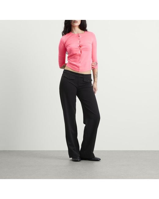 GIMAGUAS Black Pili Trousers