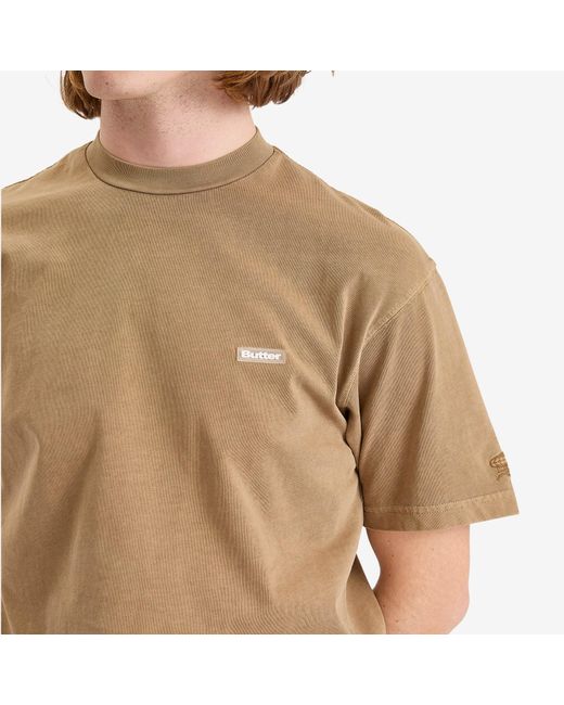Butter Goods Brown Basic T-Shirt for men