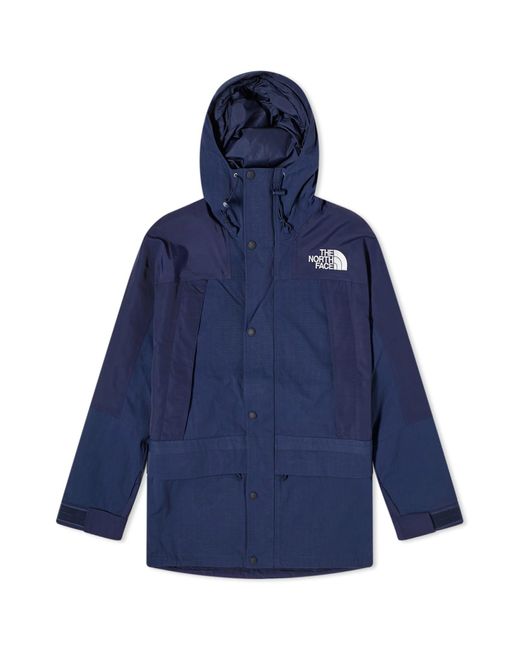 The North Face Blue Ripstop Mountain Cargo Jacket for men