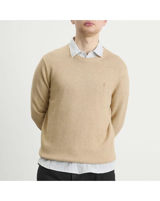 Polo Ralph Lauren Natural Cotton Knit Jumper for men