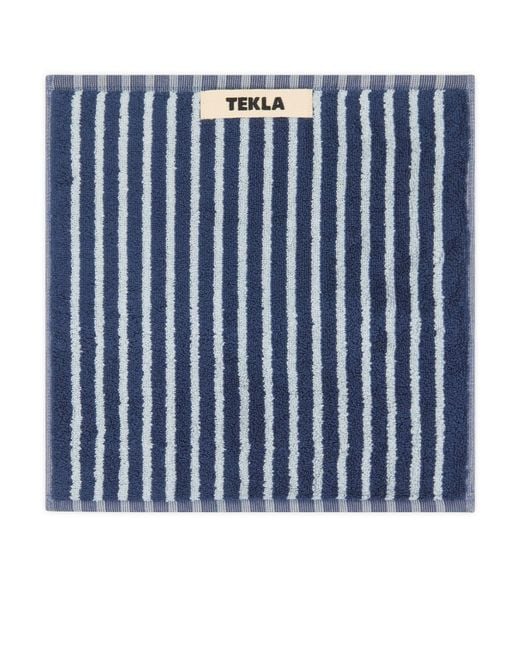 Tekla Blue Wash Cloth