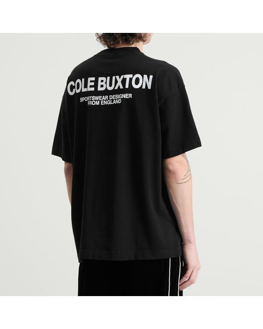 Cole Buxton Black Sportswear T-Shirt for men