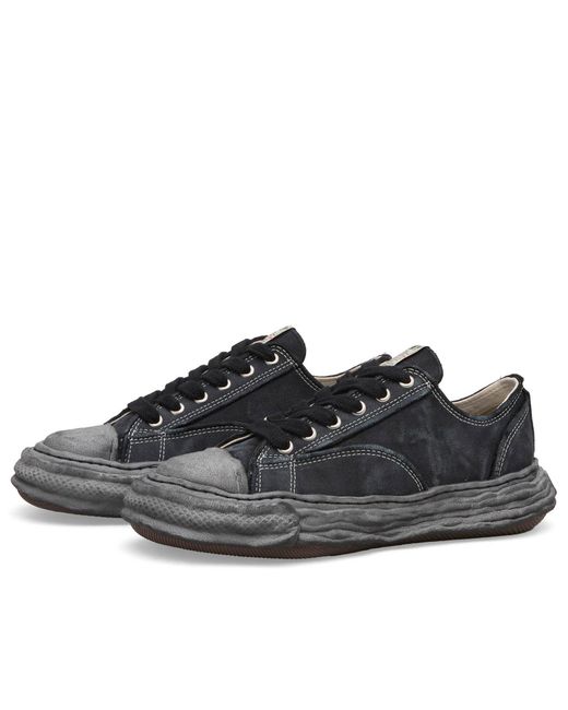 Maison Mihara Yasuhiro Black Peterson 23 Embroidery Vintage Low for men