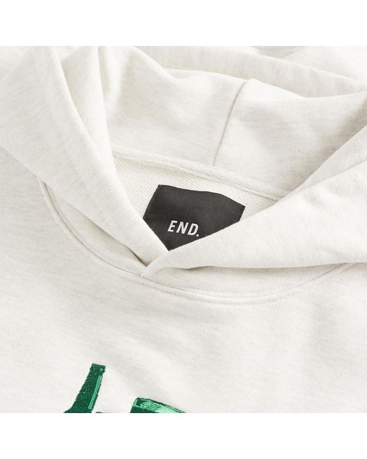 END. White The Usual Hoodie