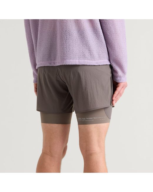 Satisfy Gray Rippy Cordura 8" Shorts for men