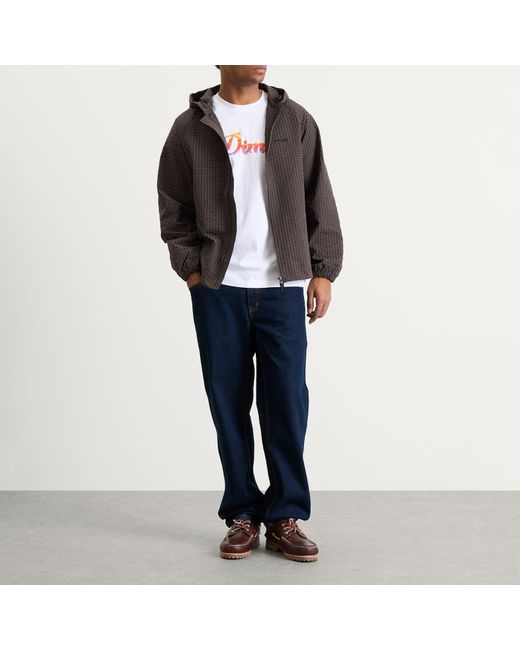 Dime Blue Relaxed Denim Pants for men