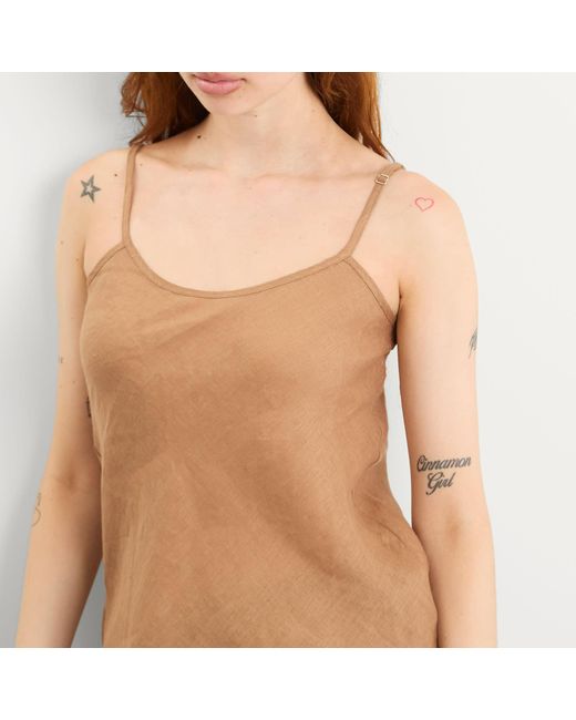Baserange Brown Dydine Top