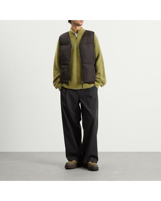 Hiking Patrol Black Element Down Vest for men