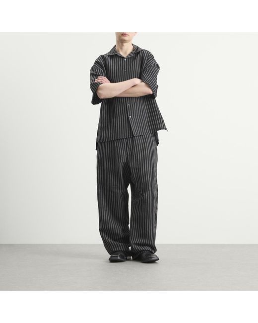 Willy Chavarria Toluca Pinstripe Pant in Grey for Men | Lyst UK