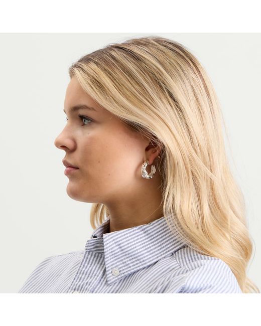 SIMUERO White Cabo Earrings