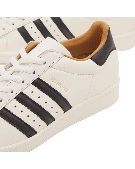 JJJJound × adidas Originals Superstar 82 adidas Superstar 82 JJJJound Men's Sneakers in White/Black