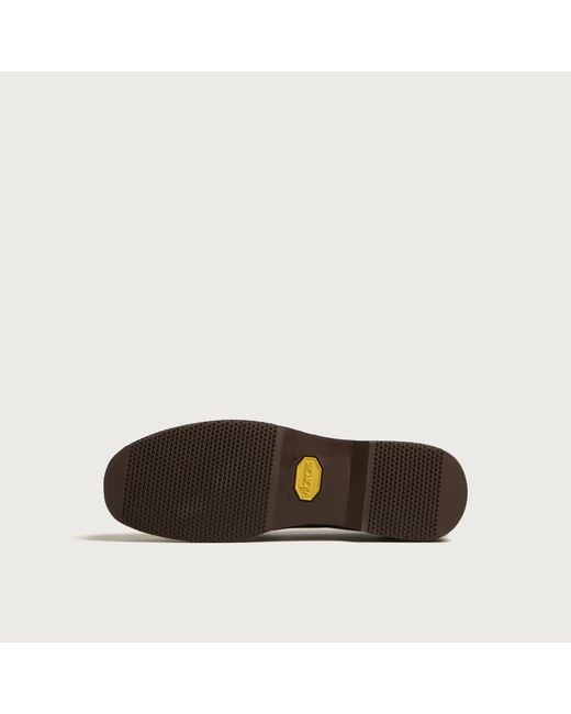 Visvim Brown Fabro Folk Loafer for men
