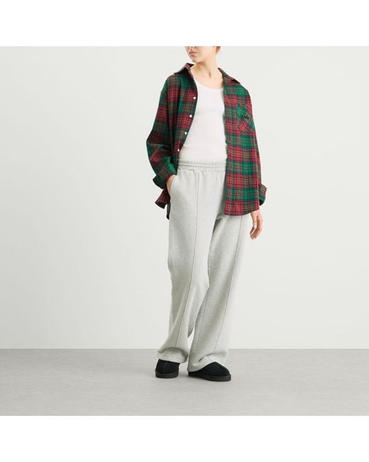SUNDAYFRUITMARKET Green Sunday Check Shirt