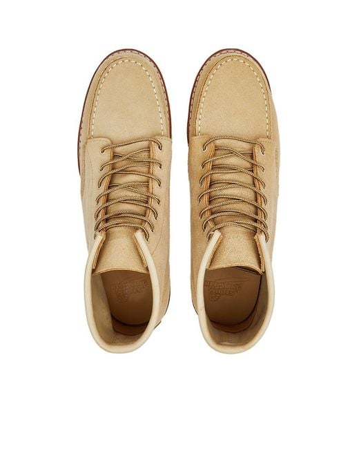 Red Wing Natural 6" Classic Moc Boot