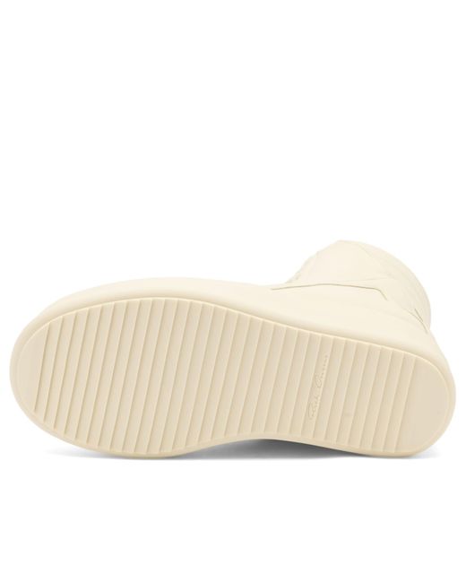 Rick Owens Natural Mega Geobasket Sneakers for men