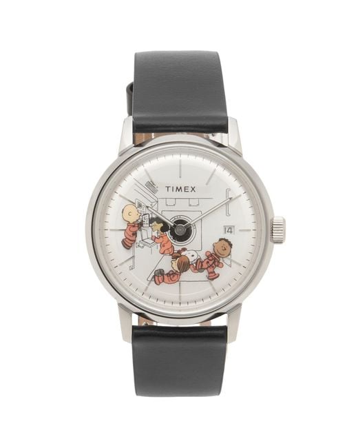 Timex Metallic X Peanuts Marlin Automatic On Space 40Mm Watch