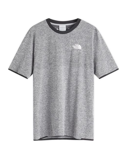 The North Face Gray Valday Tech T-Shirt for men