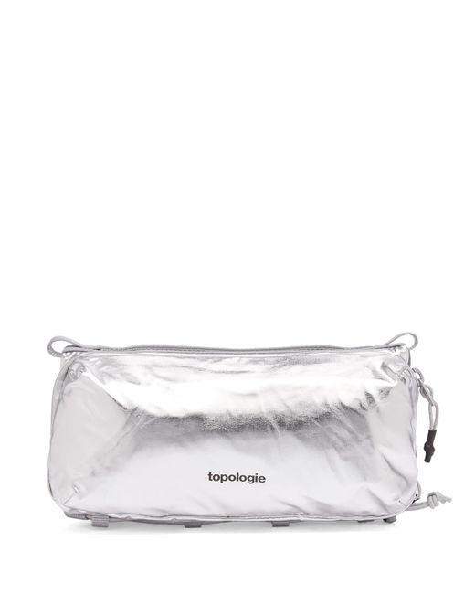 Topologie Bottle Sacoche Medium in Metallic | Lyst