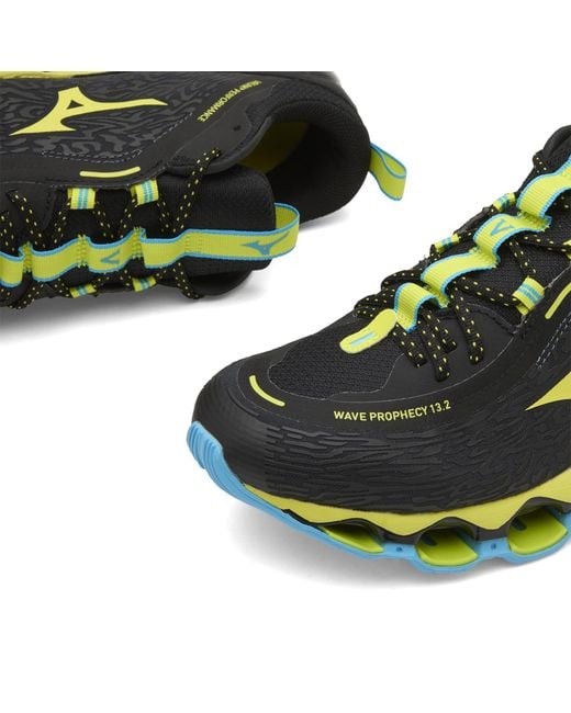 Mizuno Black X Vrunk Wave Prophecy 13.2 Sneaker for men